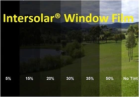 Uncut Roll Window Tint Film 2 ply Car Home Residential  Commercial  Intersolar&reg; 
