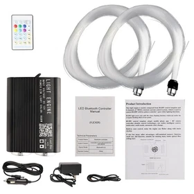 500-1000PC Car Home Headliner Twinkle Meteor Shooting Star Light Fiber Optic Kit