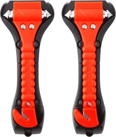 SINSEN Car Safety Hammer Set of 2 Emergency Escape Tool Auto Car Window Glass Ha