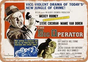 METAL SIGN - Big Operator (1959) 1 - Vintage Look