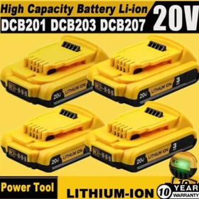 Relacement for DeWalt 20V 20Volt Max Lithium Ion DCB201 DCB203 DCB207 DCB200