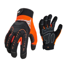 Vgo 1 Pair Heavy Duty Work Gloves,Mechanic Gloves Impact-Absorb (SL8849IP)