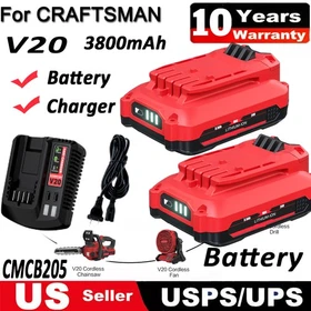 For Craftsman V20 20Volt Battery 6Ah/8Ah CMCB204 CMCB202 CMCB201 CMCB206