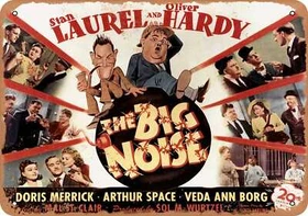 METAL SIGN - Big Noise (1944) 1 - Vintage Look
