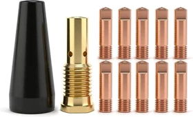 12PK contact tip kit Fits Lincoln WELD PAK 90i FC & K5256-1 90i Flux Core Welder