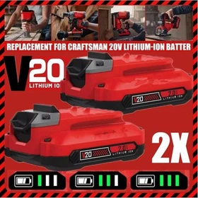 20Volt For Craftsman V20 3.6Ah Li-ion Battery / Charger CMCB205 CMCB204 CMCB202
