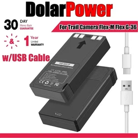 1-4PCS LIT-22 6370mAh Battery for SPYPOINT Flex-M Flex-Plus Flex-S Trail Camera