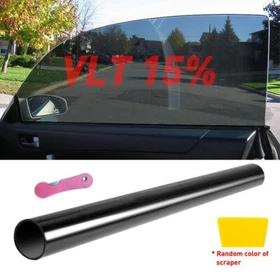Uncut Roll Window Tint Film 15% VLT 20"x10'ft Feet Car Home Office Glass 10ft US