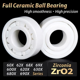 ZrO2 Zirconia Full Ceramic Ball Bearing Double Sealed 2RS Resistant Corrosion