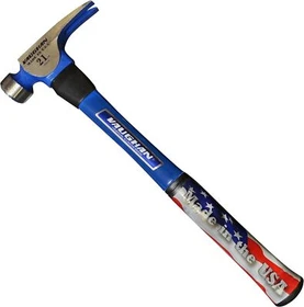 Vaughan & Bushnell CF21FG 21 Oz Fiberglass California Framing Hammer Made in USA