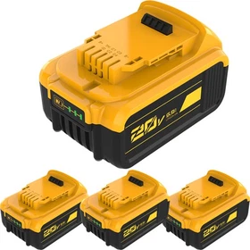 1/4PACK 20V Max 5.0AH Battery For Dewalt DCB205 20Volt Lithium Ion DCB206 DCB200