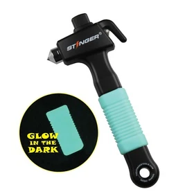 Stinger Glow in Dark Super Duty Hammer Car Emergency Tool