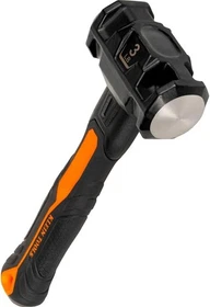 Klein Tools H80693 Sledgehammer, 3-Pound Dual-Faced Hammer with Fiberglass Handl