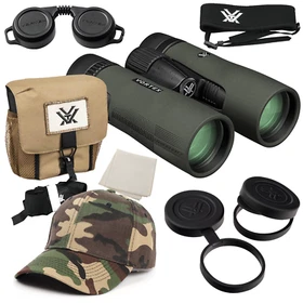 Vortex Optics DB-215 Diamondback HD 10x42 Binocular with Free Hat Bundle