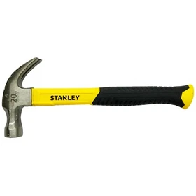 Stanley 20 oz Forged High-Carbon Steel Head Rip Fiberglass Hammer