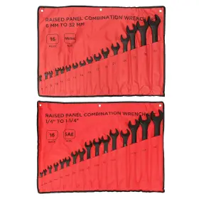 1248-1156 ABN Wrenches Standard Combination Wrench Set