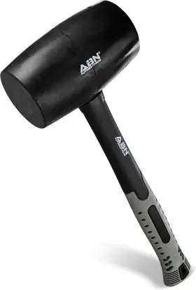 1590 ABN Rubber Mallet Shock Absorbing Fiberglass Handle Cus