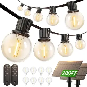 A09JW041102004-1 ADDLON Solar Lights Pack Waterproof Dimmable