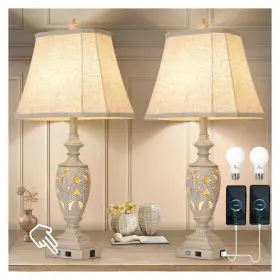 HM102 AIDENOEY Touch Control Table Lamp Set Bedside