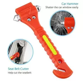 192236868278 AISIBO Emergency Hammer Car Window Safety Auto #2