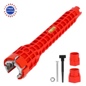 PW01 ALOCRE Multifunctional Sink Faucet Installer Wrench Tool