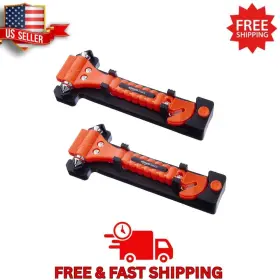 SW835 AMAZON BASICS Emergency Seat Belt Cutter Window Hammer