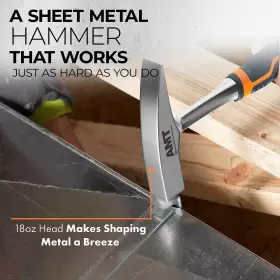850032520294 AMERICAN MUTT TOOLS Sheet Hammer Tinners Forged #2