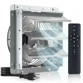 DC-E1200E12IN AMICO Shutter Exhaust Fan Cfm Motor