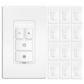 DW150W-SP AMICO Dimmer Switch Touch Control Single Pole Led