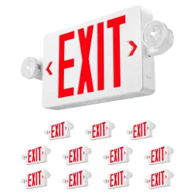 EM119 AMICO Exit Signs Emergency Lights Led Head