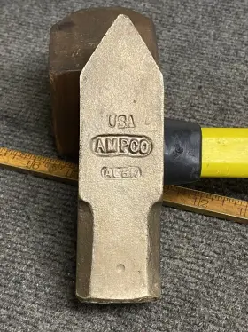 H-41FG AMPCO SAFETY TOOLS Cross Peen Hammer Sparking #2