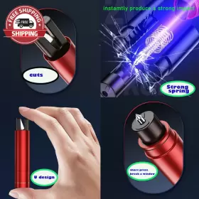 BREAKER-2IN-1 AOLIFLY Car Glass Seatbelt Cutter Hammer Too #3
