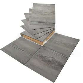 A43501 ART3D Floor Tiles Adhesive Waterproof Wood Planks Ash