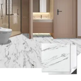 A43US520GM60USZ ART3D Peel Stick Floor Tiles Marble Pack
