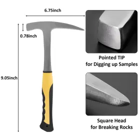 653998313166 ARTKUNST Geology Hammer Mason Kit #2