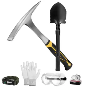 653998616946 ARTKUNST Geologist Tool Folding Multitool Shovel