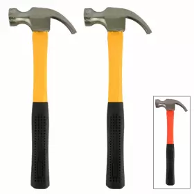 16682-2PC ATB Set Steel Claw Hammers Ideal Nail Removal