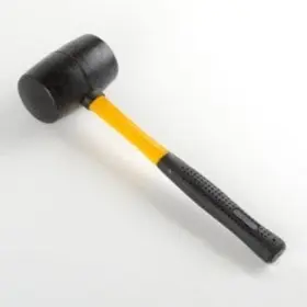 21066 ATE PRO. USA Fiberglass Handle Rubber Mallet Hammer