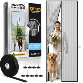 MESH-SD-97 AUGO Magnetic Screen Door Partition Sealing