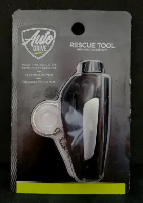 7838 AUTO DRIVE Rescue Tool Seatbelt Cutter Window Breaker