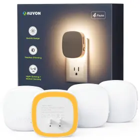 N001A4031 AUVON Plug Led Backlit Night Light Brightness Pack