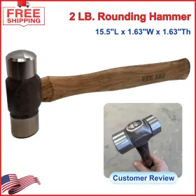 028-52 BALYWOOD Nordic Forge Rounding Hammer Head Overall