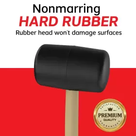 818833027831 BANGERZ SUNZ Rubber Mallet Hardwood Double Faced #2