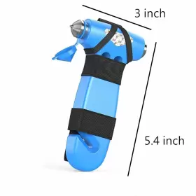 768510202061 BEETOO Car Safety Hammer Seatbelt Cutter Escape #2
