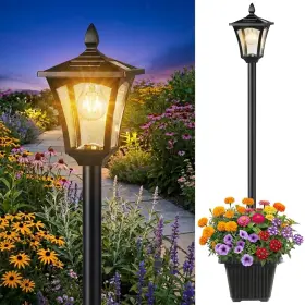BEN06A BENANY Solar Lamp Post Waterproof Dusk Dawn Lights