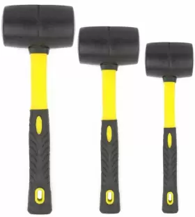 677355302167 BENCHMARK Rubber Mallet Set