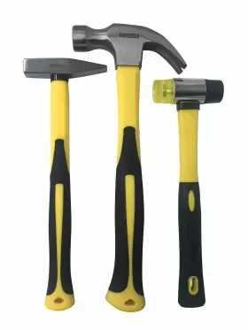 793588631802 BENCHMARK Hammer Set Claw Tack Rubber Mallet