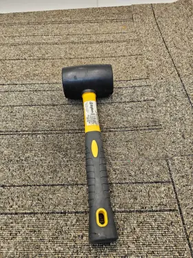 19299 BIG HORN Rubber Mallet Fiberglass Handle