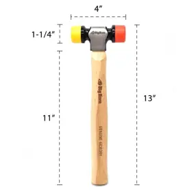 766565151297 BIG HORN Hickory Mallet #3