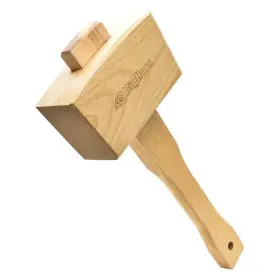 766565260166 BIG HORN Beech Wood Carving Mallet